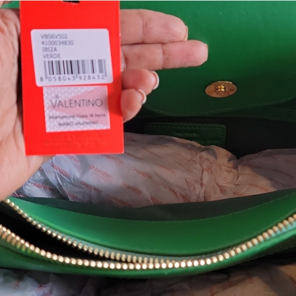 VALENTINO IBIZA VERDE BAG | SHOULDER HANDBAG - Picture 10 of 10